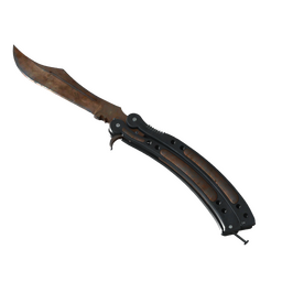★ StatTrak™ Butterfly Knife | Rust Coat (Battle-Scarred)