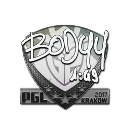 Naklejka | bodyy | Kraków 2017