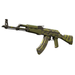 AK-47 | Olive Polycam (Well-Worn)