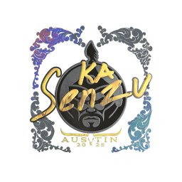 Naklejka | Senzu (holograficzna) | Austin 2025