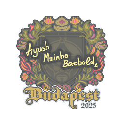 Sticker | mzinho | Budapest 2025