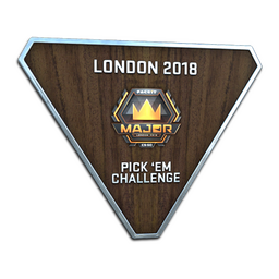 Silver London 2018 Pick'Em Trophy