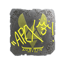 Naklejka | apEX (foliowana) | Austin 2025