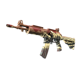 Galil AR | Crimson Tsunami (Minimal Wear)