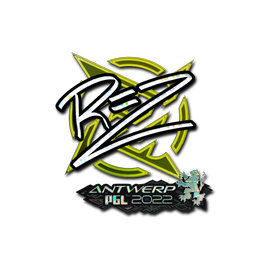 Sticker | REZ (Glitter) | Antwerp 2022