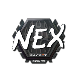 Naklejka | nex | Londyn 2018