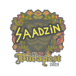 Sticker | saadzin | Budapest 2025