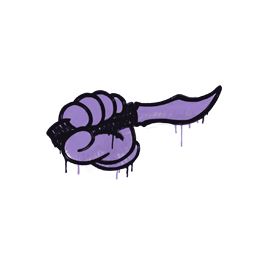 Sealed Graffiti | Backstab (Violent Violet)