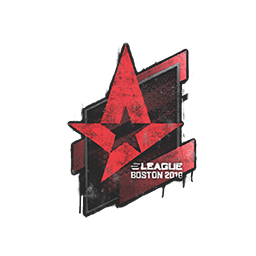 Zalakowane graffiti | Astralis | Boston 2018