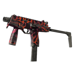 StatTrak™ MP9 | Ruby Poison Dart (Field-Tested)