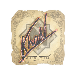 Sticker | khaN | Austin 2025
