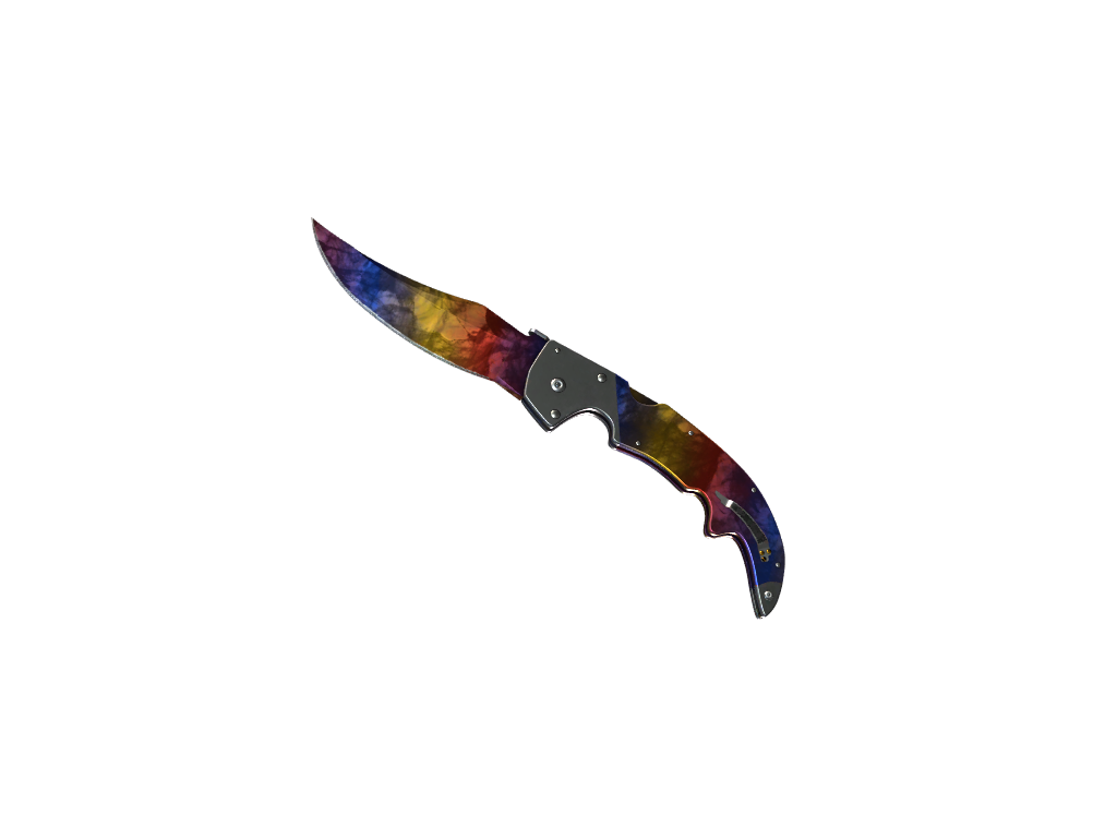 Falchion-Messer | Marmorfärbung